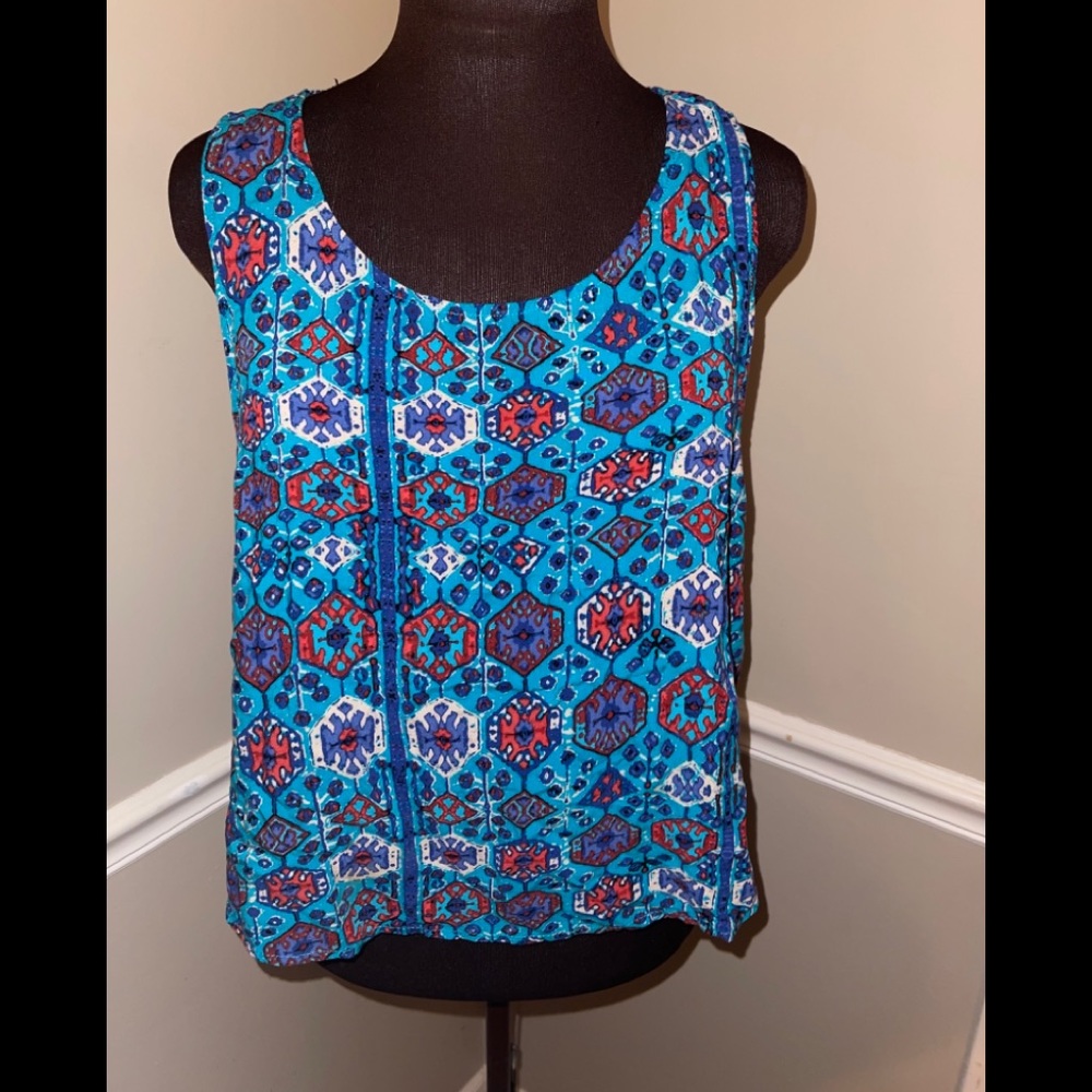Forever 21 BOHO stank‎ top open back 2x